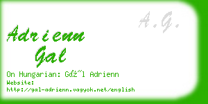 adrienn gal business card